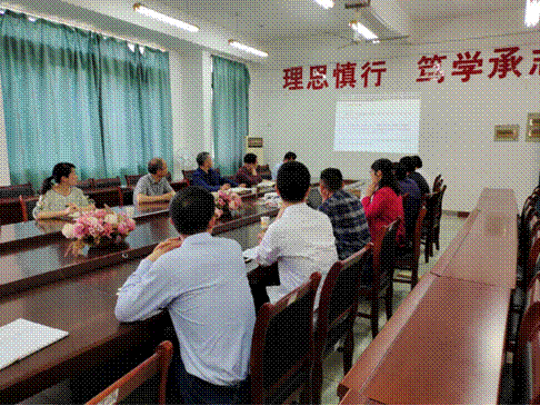 汪荣有在理学院调研指导“材料与化工”专硕点申报建设工作